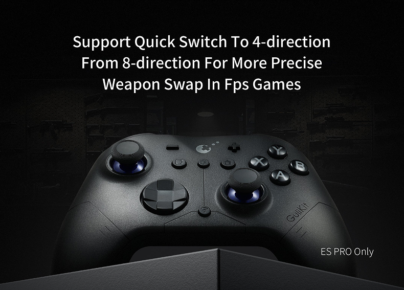 Support Quick Switch To 4-direction From 8-direction