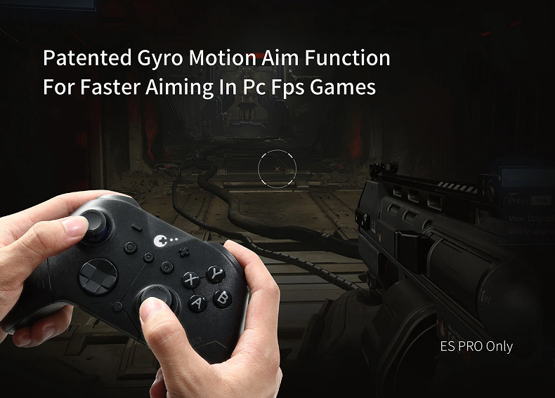 Patented Gyro Motion Aim Function