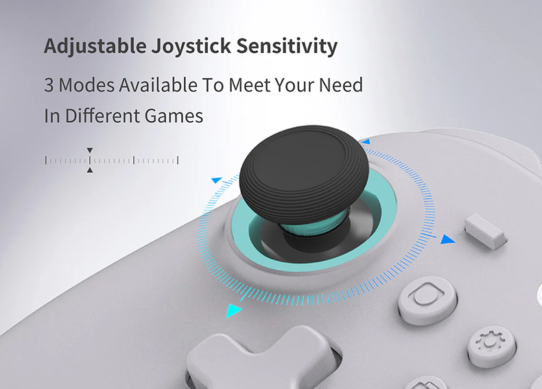 Adjustable Joystick Sensitivity – Tailored for Every Game