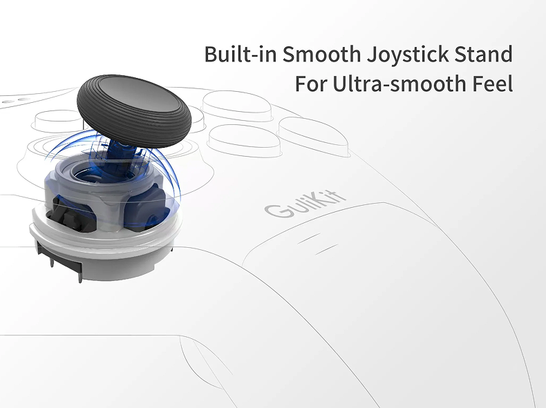 Built-in Smooth Joystick Stand For Ultra-smooth Feel