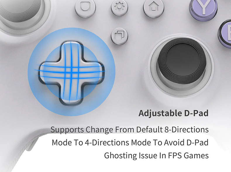 Adjustable D-Pad for Enhanced Control