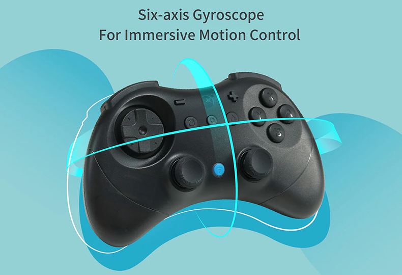 Six-axis Gyroscope for Immersive Motion Control